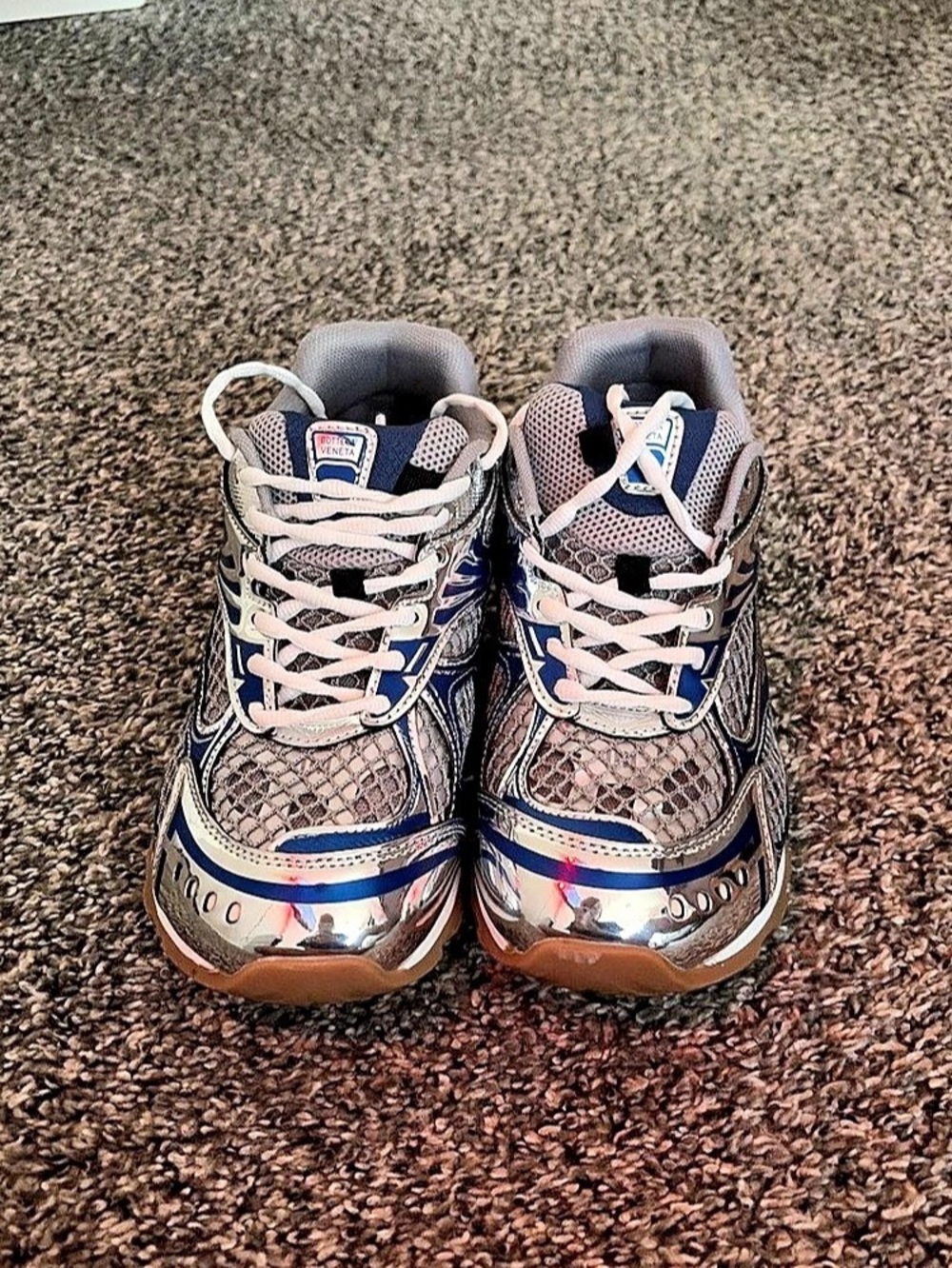 Bottega Veneta Orbit Sneaker Blue & White EU 37